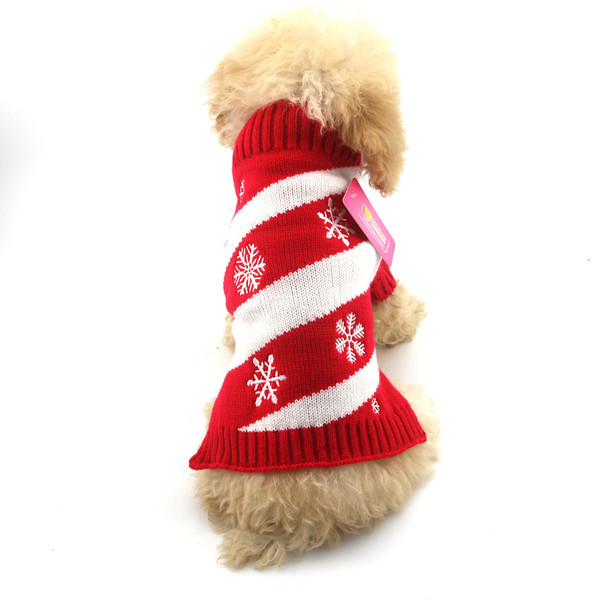 Color: Red, Size: S - Christmas pet clothes