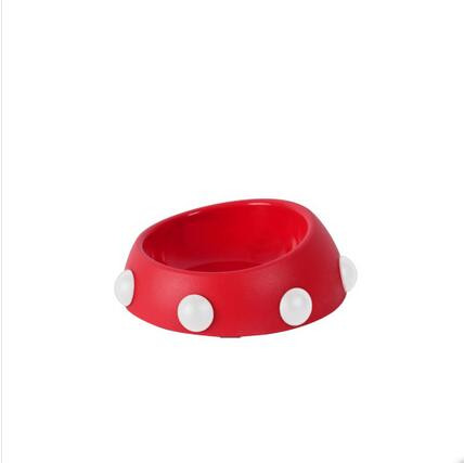 Color: Red A, Size: S - High temperature resistant food bowl