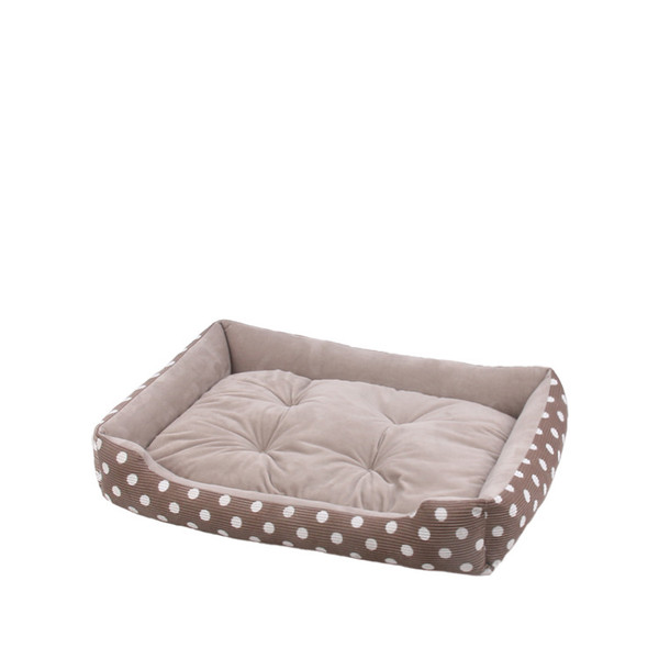Color: Light brown, Size: 70cm - Four Seasons Universal Dog Bed