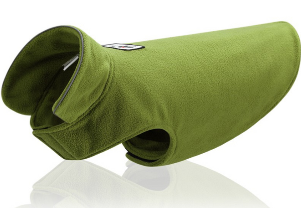 Color: Green, Size: XXL - Polar fleece clothing wear vest on both sides