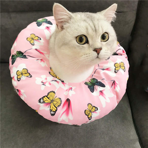 Color: Pink butterfly, Size: S - Anti-scratch Headgear