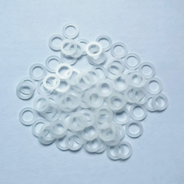 Size: S - 6*4mm 7*4mm 7*5mm pet hair Scissors parts pvc washers