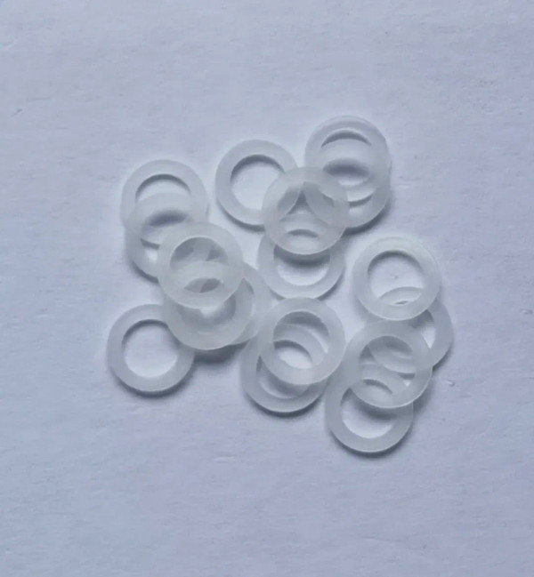 Size: S - 6*4mm 7*4mm 7*5mm pet hair Scissors parts pvc washers
