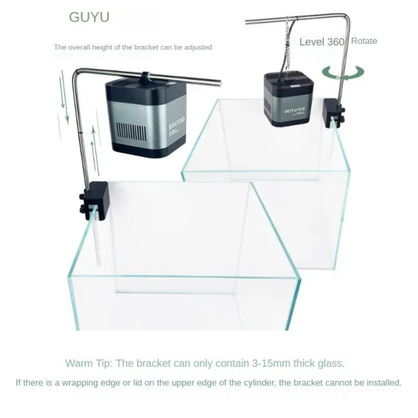 Color: Green - New Aquarium LED Water Grass Lamp WRGB Full Spectrum Explosive Algae Downlight for N