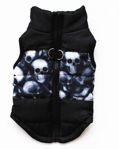 Size: Xs, style: 1 - Pet clothing dog clothes autumn and winter pet Teddy puppy cotton jacket vest 