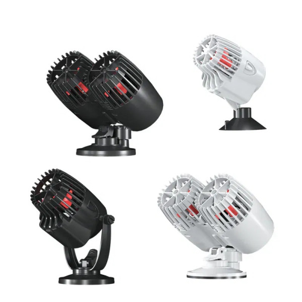 Color: Black, Power: 2W - Wavemaker Wave Maker Water Pump for Aquarium Fish Tank Submersible Aerobi