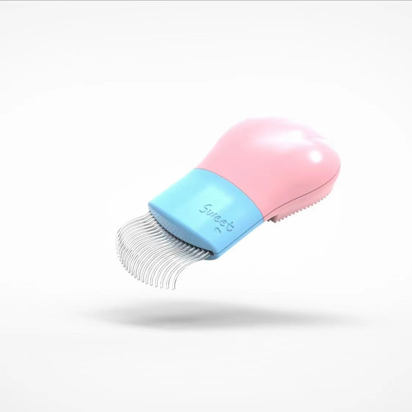 New Style Pet Comb Dog Self-cleaning Comb Dual-use Hair Removal Comb