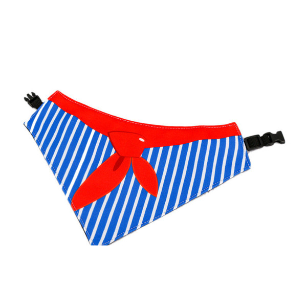 Color: Red scarf, Pet size: XL - Three-layer Thickened Waterproof Saliva Towel Triangle Scarf For D