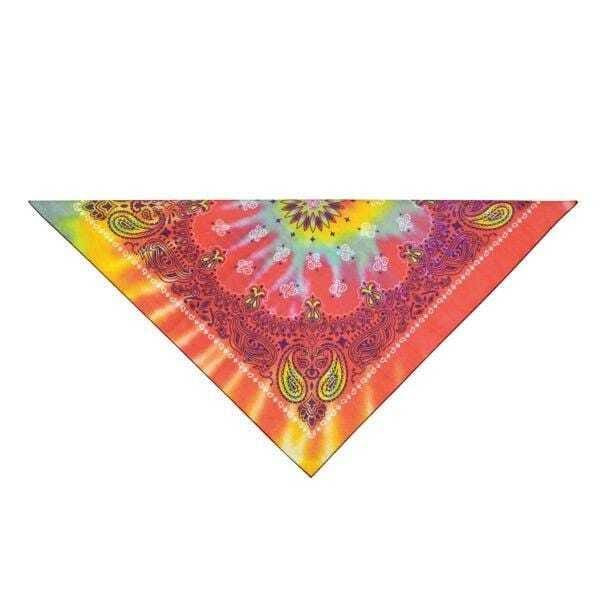 Top Performance Paisley Dog Bandanas Tie Dye