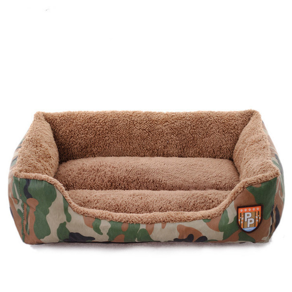 Size: L - New Autumn And Winter Pet Nest, Jungle Camouflage Nest, Cat And Dog Sofa Bed Pet Room, Sp