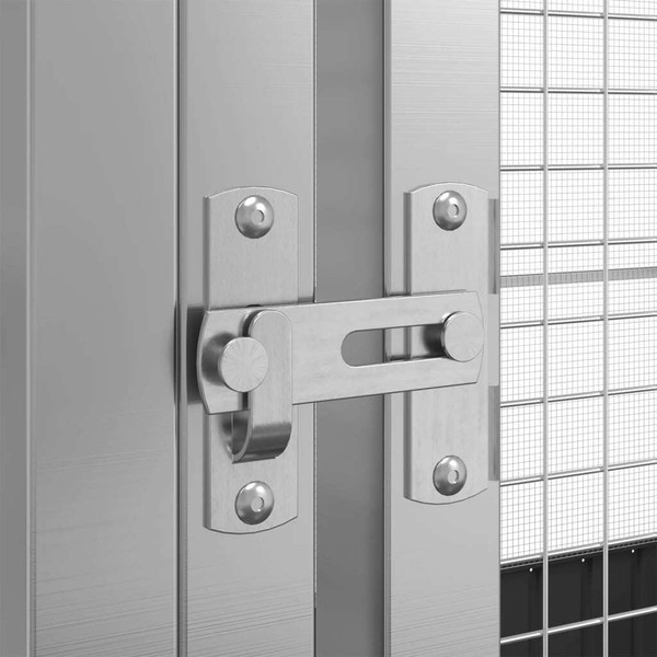 Aviary Silver 82.9"x42.1"x83.5" Steel