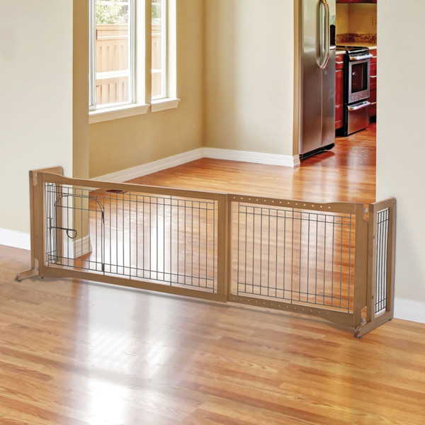 Richell Pet Sitter Freestanding Pet Gate Plus
