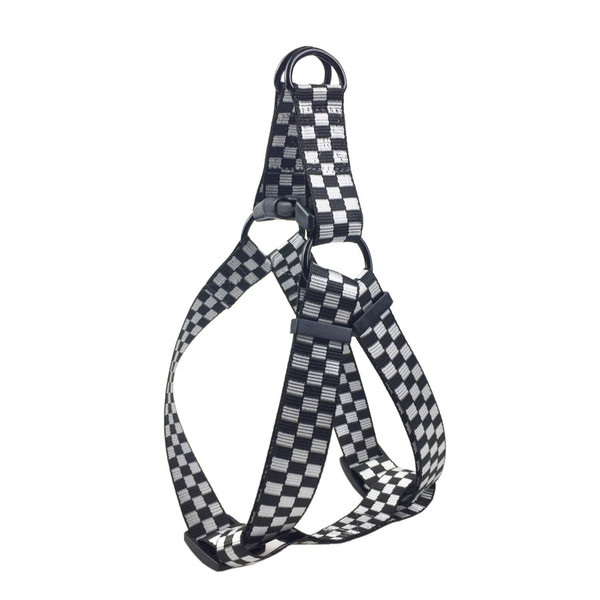 Color: silvery, Specification (length * Width): XS - Plaid chest and back fast dog strap