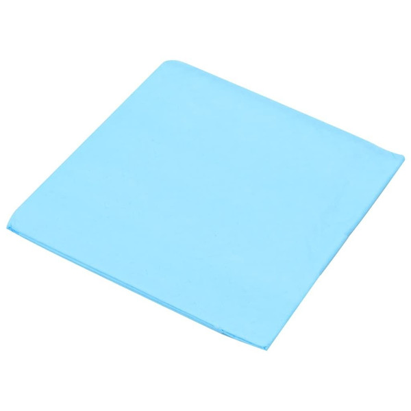  Pet Training Pad Set of 100 Blue and White Non woven fabric