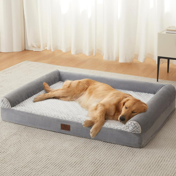 Color: Gray, Specifications: XL - Pet Simple Rectangular Warm Four Seasons Sleeping Mat
