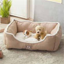 Color: Coffee, Size: 76X58X25CM - Small and medium kennel