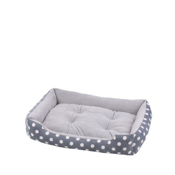 Color: Blue grey, Size: 50cm - Four Seasons Universal Dog Bed