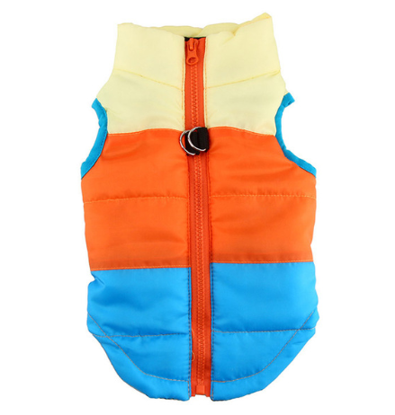 Size: S, style: 6 - Pet clothing dog clothes autumn and winter pet Teddy puppy cotton jacket vest w