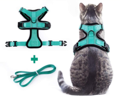 Color: Bluegreen Suit, Size: XL - Vest-style chest strap