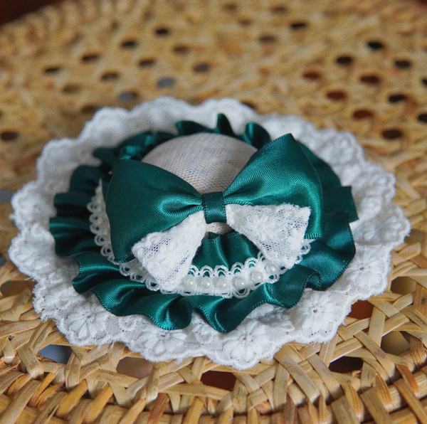 Color: Apricot, Size: M - Pet Hat Headdress Straw Hat Cat Dog Dog