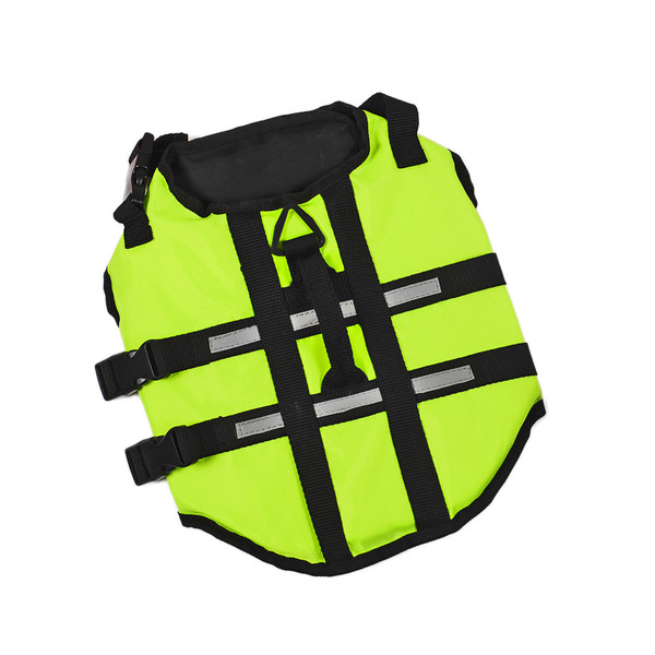 Color: Green, Size: S - Doggie Life Jacket Vest