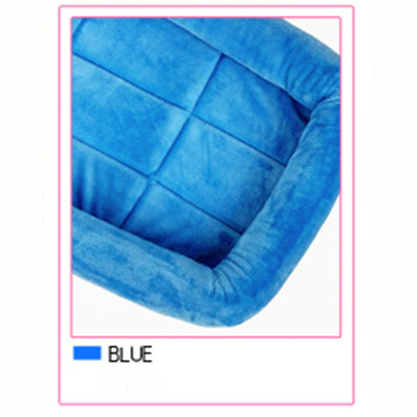 Color: Blue, Size: S - Teddy Kennel Autumn And Winter Blanket Color Kennel Dog Bed Pet Supplies