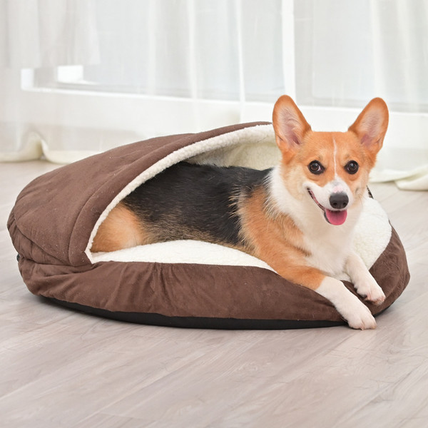 Color: Brown, Specifications: M - Removable And Washable Pet Products Kennel