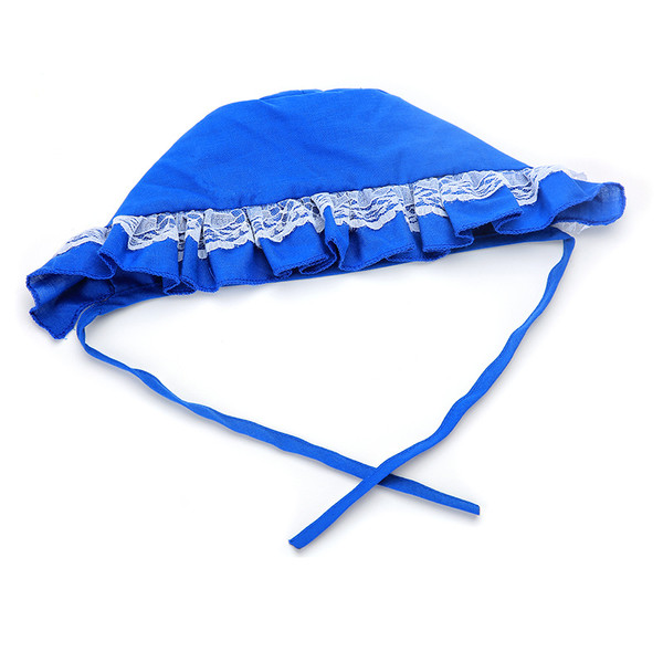 Color: Blue, Size: S - Thin Pet Hat Cute Dog Headgear Lace Lace Dog Sun Hat