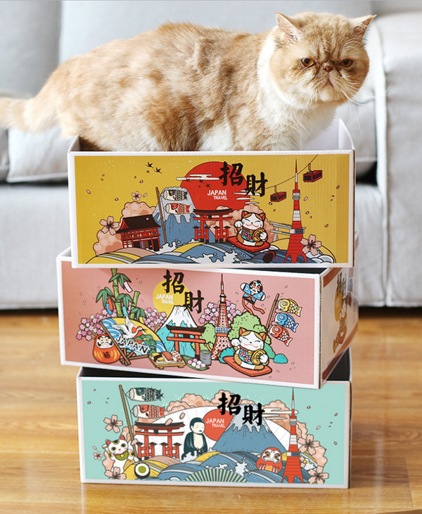 Color: Ice cream truck - Cat scratch board toy