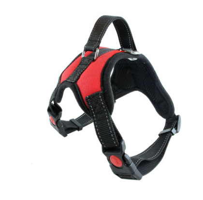 Color: Red, Size: XS - Pet Chest Strap Leash For Medium And Large Dogs
