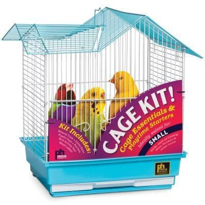 Prevue Pet Double Roof Top Bird Cage Kit Blue 91110