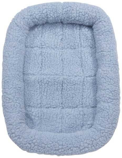 Slumber Pet Sherpa Crate Bed M or L Pink