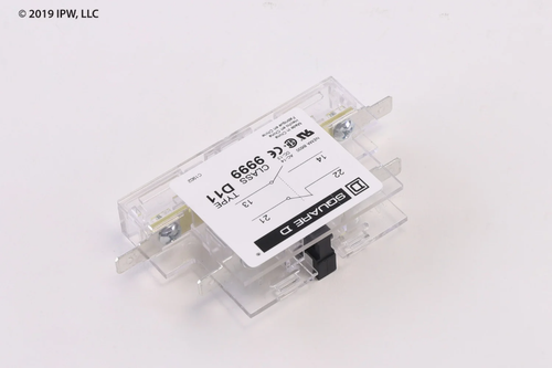 Square D Auxiliary Contact Block (9999D11) - Contactors