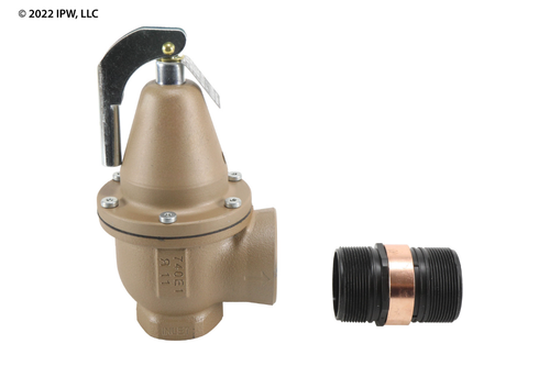 Watts Boiler Pressure Relief Valve (F383800) - Valves