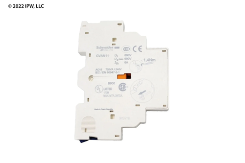Square D Left Mount Auxiliary Contact (GVAN11) - Contactors