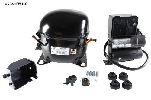 US Motors Low Back Pressure Hermetic Reciprocating Compressor (NEU2168U1) - Compressors