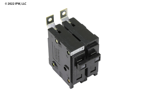 Cutler-Hammer Two Pole Circuit Breaker (BAB2030) - Fuses