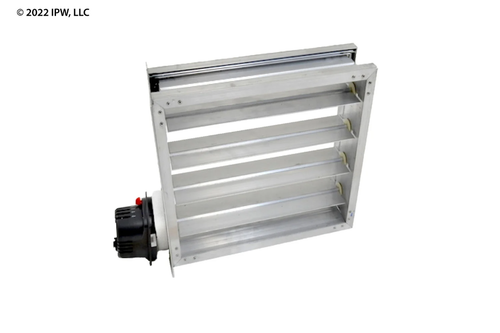 United Electric Parallel Two-Position Spring Return Zone Damper (ZD16X14TZ) - HVAC Dampers