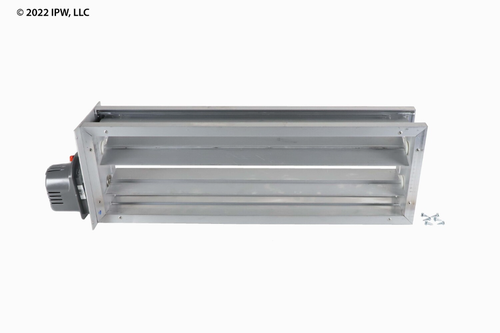 United Electric Parallel Blade Zone Damper (ZD24X8TZ) - HVAC Dampers