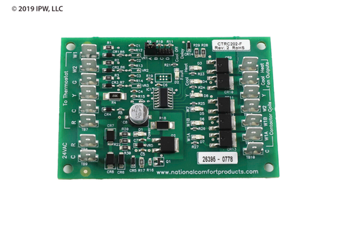 National Comfort Products Electric Heat Sequencing Control Board (14262041) - Control Boards