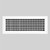 Krueger 880 14"x8" Double Deflection Supply Grille