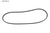 Gates Low Horsepower Rubber Belt (3L480) - Belts