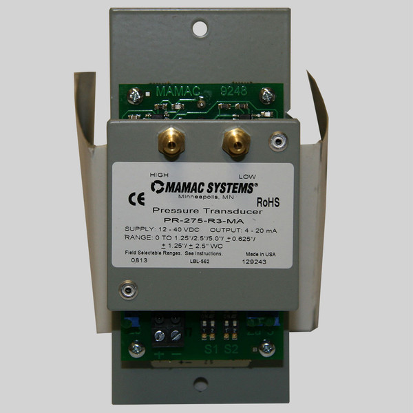 MAMAC Systems Low Pressure Sensor (PR-275-R3-MA) - Pressure Sensors 