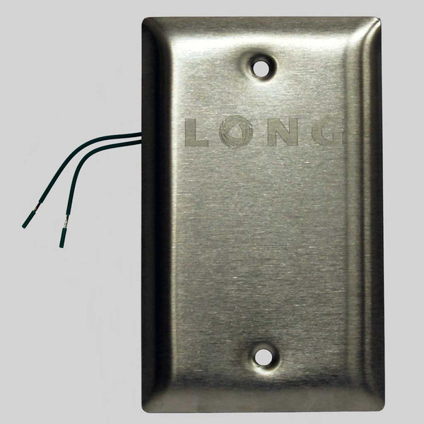 Mamac Vandal Proof Stainless Steel Wall Plate, 10,000 ohm (TE-205-P-7)