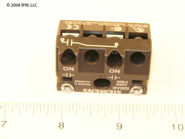 Siemens Normally Open Contactor Block (52BAK) - Contactors