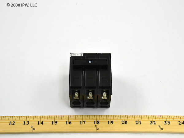 Cutler-Hammer Thermal Magnetic Circuit Breaker (BAB3060H) - Fuses