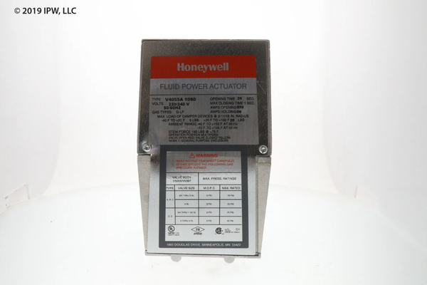 United Electric Fluid Power Gas Valve Actuator (V4055A1080) - Actuators