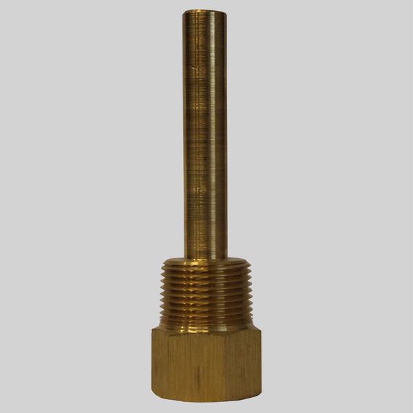 Mamac 4" Brass Thermowell (A-500-1-A-1)