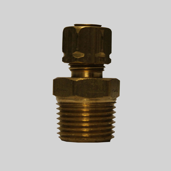 Schneider Compression Adapter, 1/4 X 3/8MPT  (C-134-3)