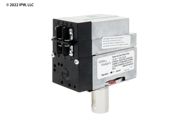 White Rodgers Wire Zone Valve with Auxiliary Switch (1361-103) - Valves